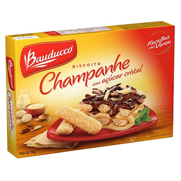 Biscoito Bauducco Champanhe com Ac Cristal 150gr