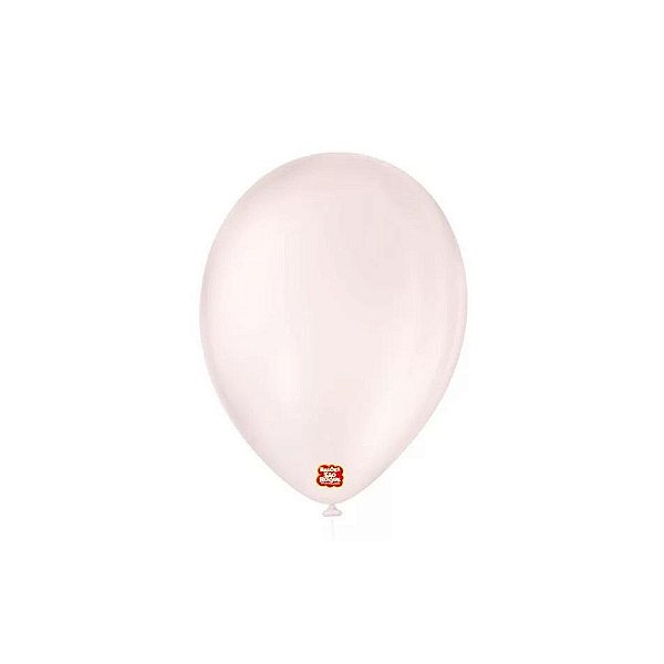 Balão 9 Candy Rosa 25un - São Roque