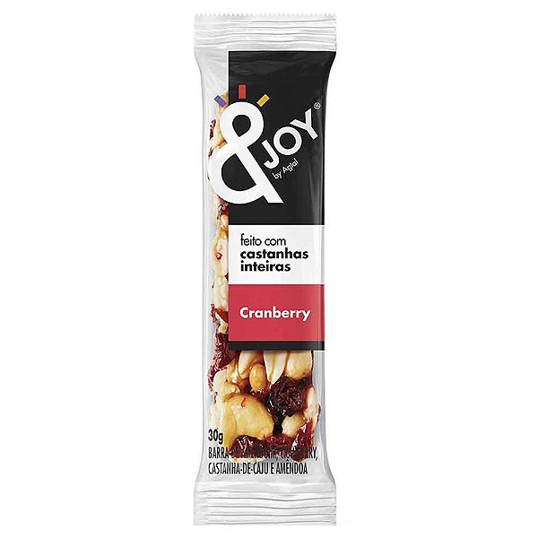 Barra Nuts Cranberry 30G - Agtal