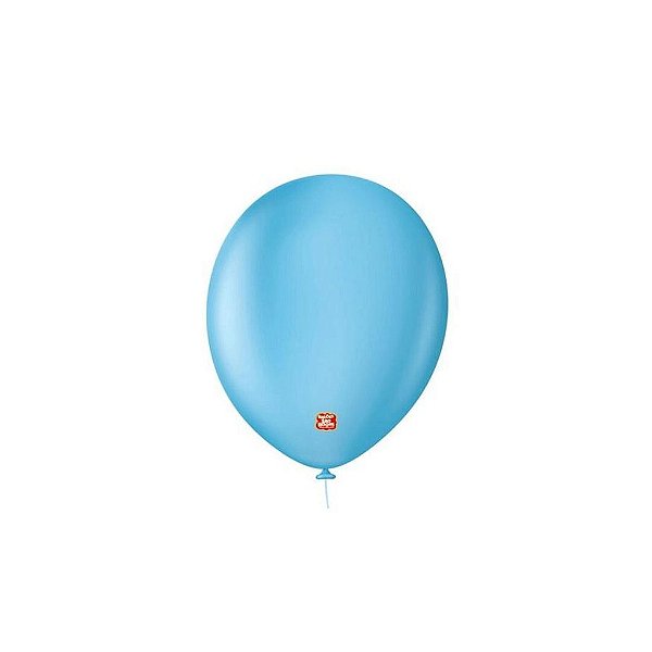 Balão 16 Uniq Azul Light 10un - São Roque
