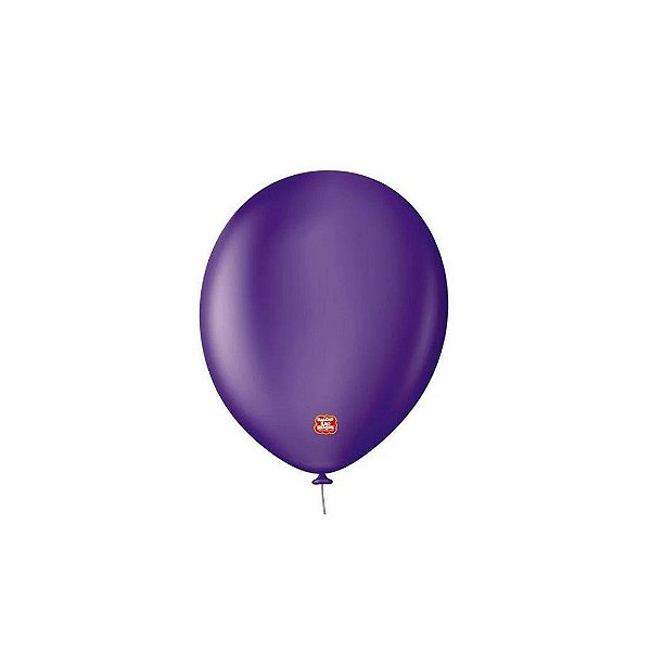 Balão 16 Uniq Roxo Purple | 10 Unidades