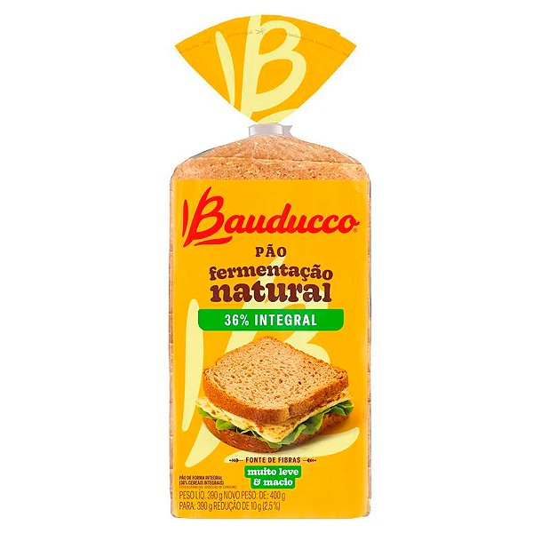 Pão Integral Bauducco 390gr