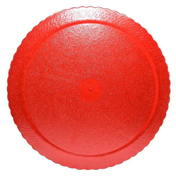 Cakeboard Redondo 35cm Vermelho