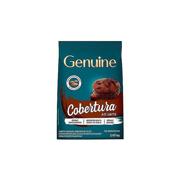 Cobertura em Gotas ao Leite 2,05kg - Genuine