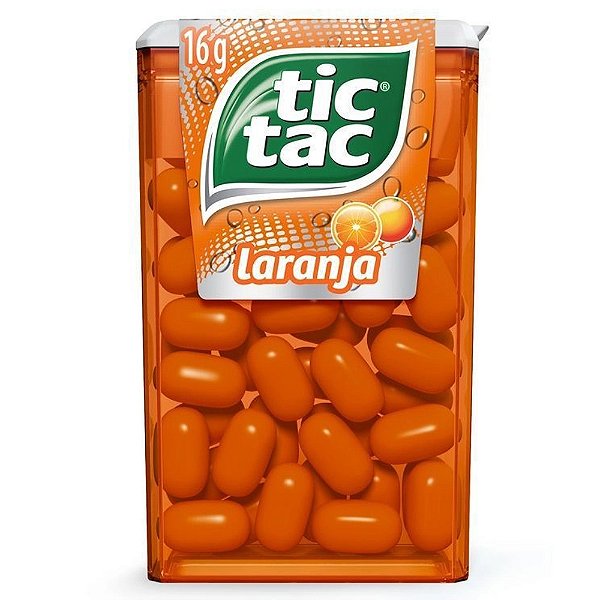 PASTILHA TIC TAC LARANJA UN