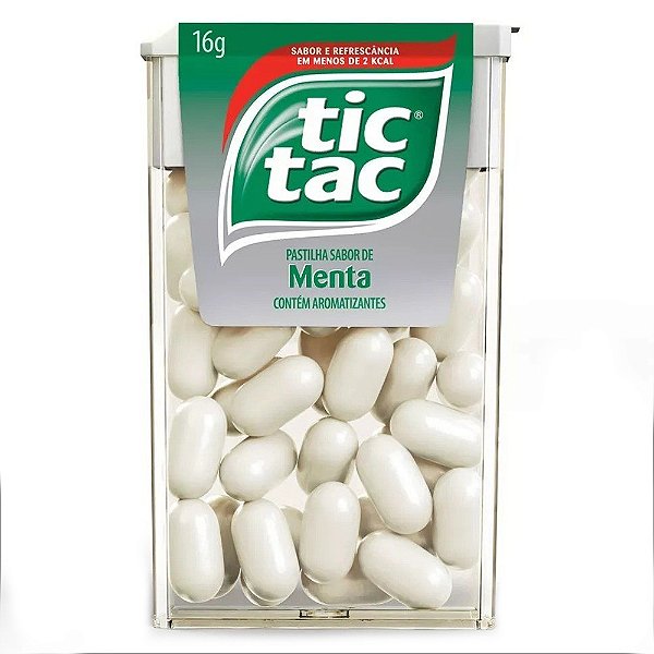 PASTILHA TIC TAC MENTA UN