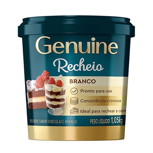 Recheio Branco 1,05kg - Genuine