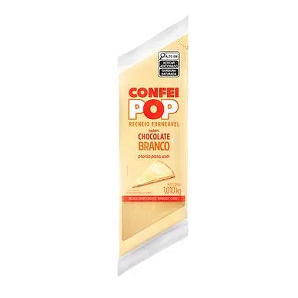 Recheio Forneável Confei Pop Branco 1,01kg - Harald