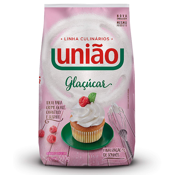 Açúcar de Confeiteiro Glaçúcar 500g - União
