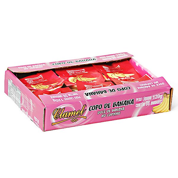 COPO DE BANANA 120GR 6UN CLAMEL