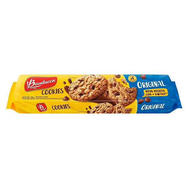 Biscoito Cookies Bauduc Original 100gr