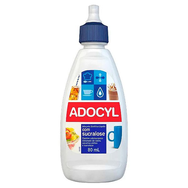 Adoçante Líquido Adocyl Sucralose 80ml