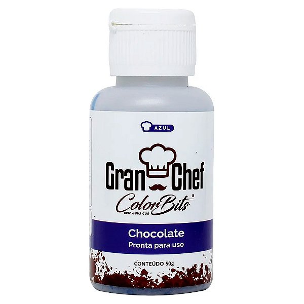 Corante para Chocolate Colorbits Azul 50gr granchef