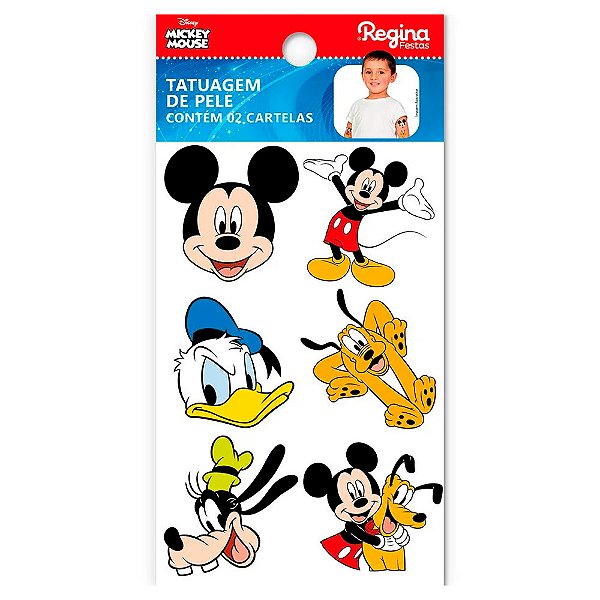 Tatuagem de Pele Mickey - Regina