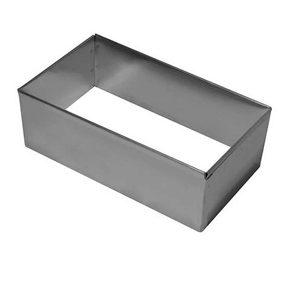 Cortador Aro Retângulo 12X7x4cm - Rr Oliveira