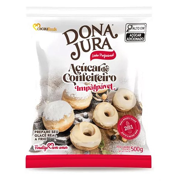 Açúcar Confeiteiro 500G - Dona Jura