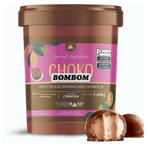 Recheio de Bombom Choko 1,05Kg - Foodbase