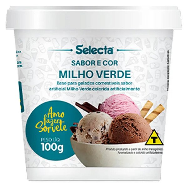 BASE P/SORVETE 100GR MILHO VERDE MI