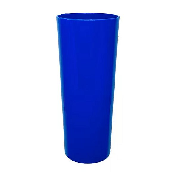 Copo Long Drink Azul Esc 350Ml Qual