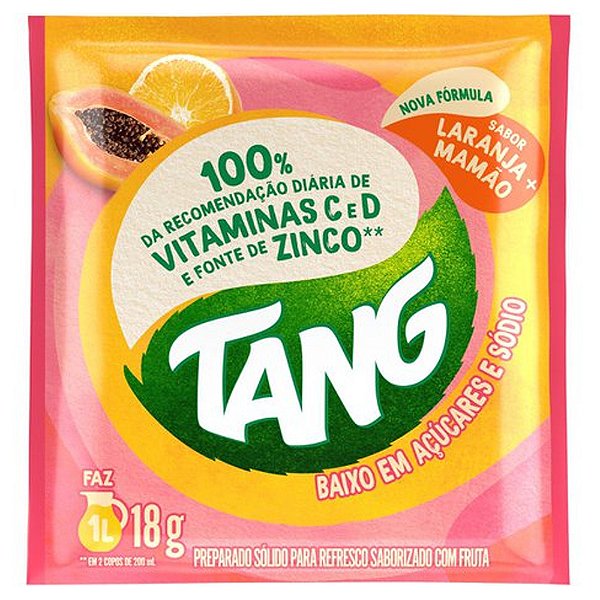 SUCO LARANJA/MAMÃO 18G - TANG