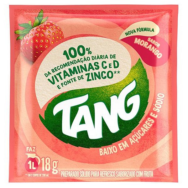 Suco Morango 18G - Tang
