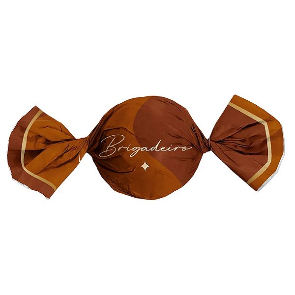 Embalagem para Trufa Brigadeiro 14x15cm 100un - Cromus
