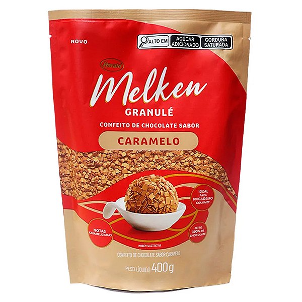 Chocolate Melken Granulé Caramelo 400g - Harald