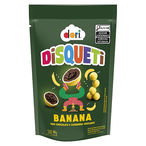 Disqueti Banana 100g - Dori