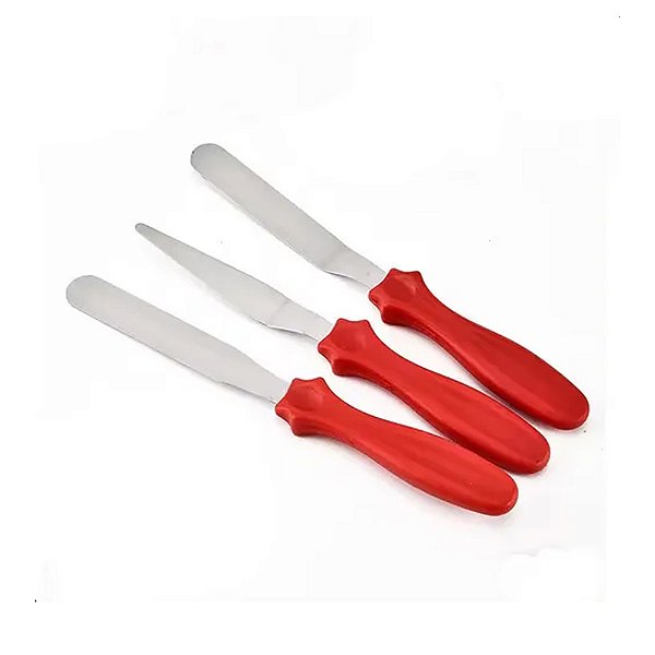 Conjunto de Espátulas Para Confeitar - Mimo