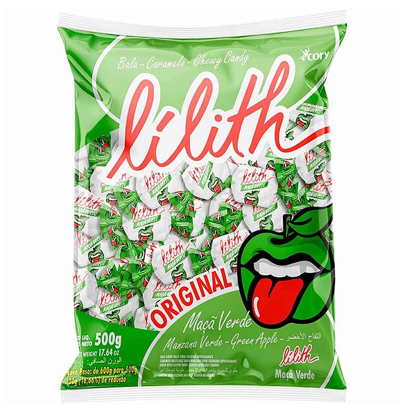 Bala Lilith Maçã Verde 500g - Cory