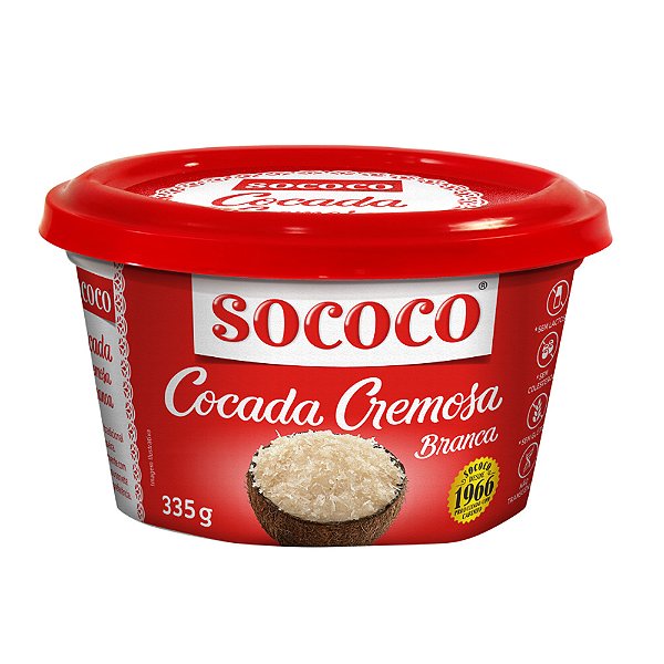Cocada Branca 335G - Sococo