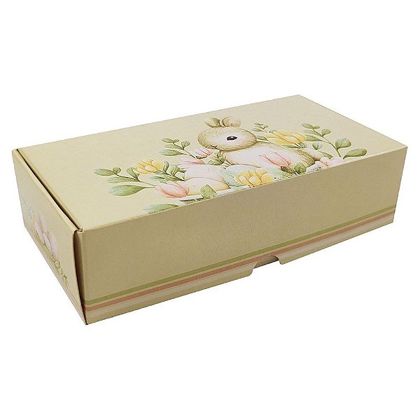 Caixa de Páscoa Practice Páscoa Encantada 8 doces Desmontada 10un - Ideia Embalganes