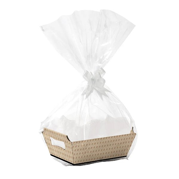 Kit Cesta Rattan MG 27x18,5x9,5cm - Cromus