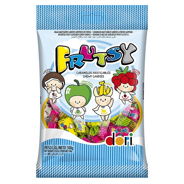 BALA FRUTSY SORT 100GR DORI