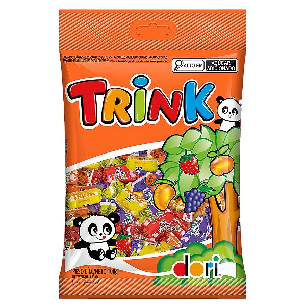 BALA TRINK FRUTAS 100GR DORI