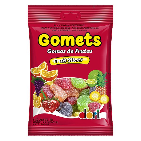 GOMETS GOMA GOMOS DE FRUTAS 150GR D