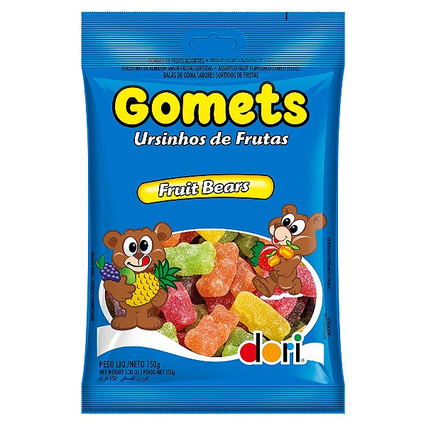 GOMETS GOMA URSO 150GR DORI