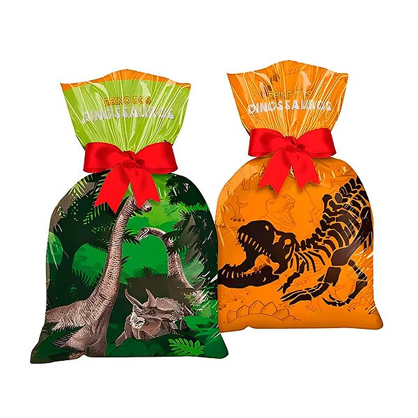 Sacola Surpresa Dinossauro 8Un - Regina