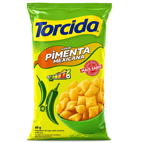 Torcida Pimenta Mexicana 60g - Lucky (Próximo Do Vencimento)