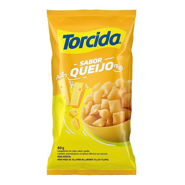 Torcida Queijo 60g - Lucky