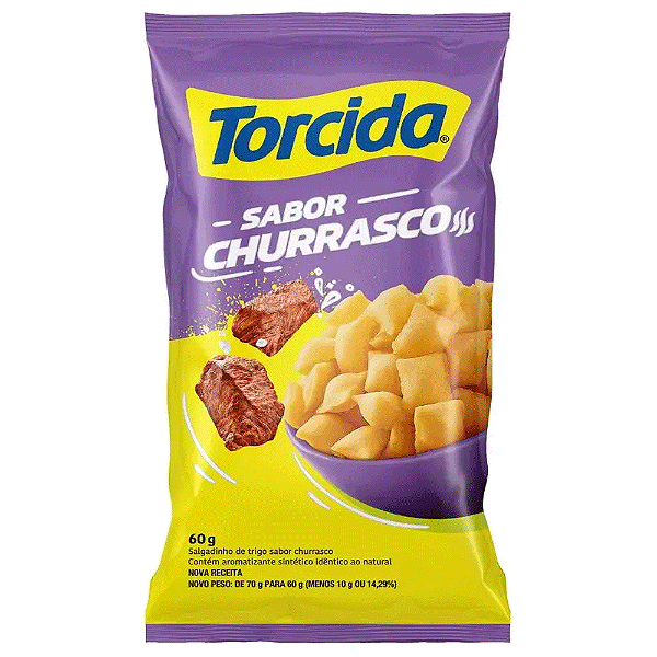 Torcida Churrasco 60g - Lucky