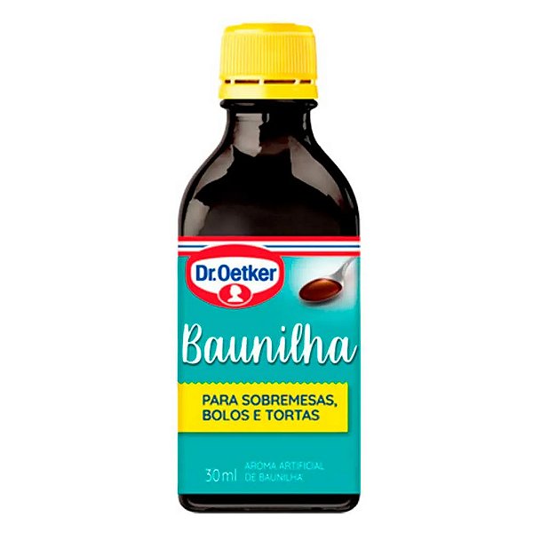 Aroma Baunilha 30ml - Dr. Oetker