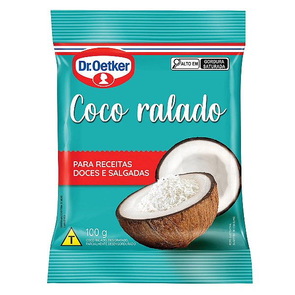 Coco Ralado 100g - Dr. Oetker