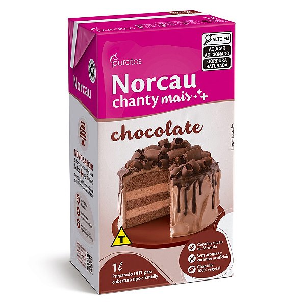 Chantilly Norcau Chocolate 1L - Puratos