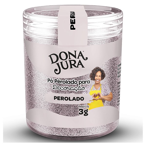 Pó para Decoração Perolado 3g - Dona Jura