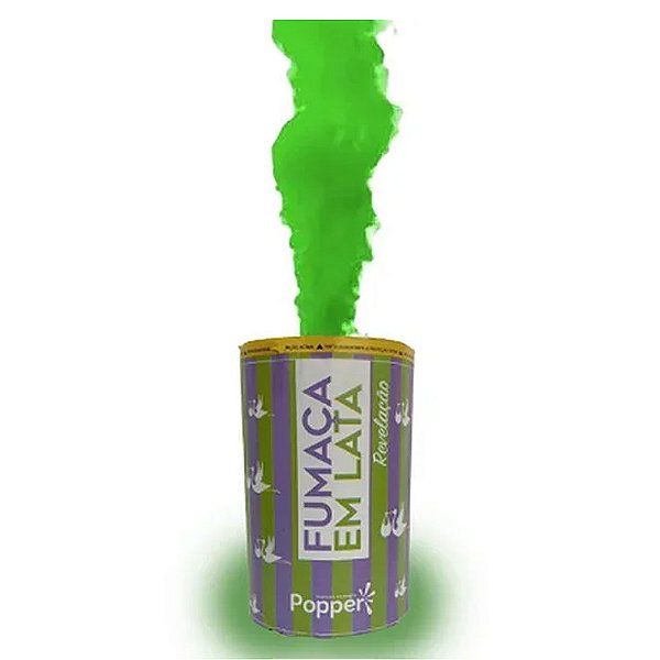 Fumaça Lata Verde - Popper