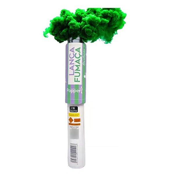 Fumaça Revelação Verde 20mm - Popper