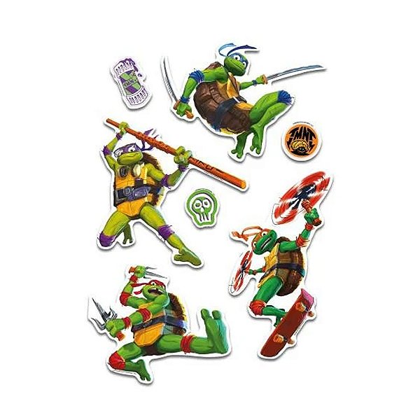 Mini Personagens Tartarugas Ninja - Regina