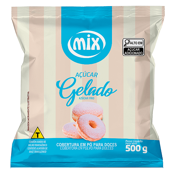 Açúcar Gelado 500g - Mix (Próximo da Validade)