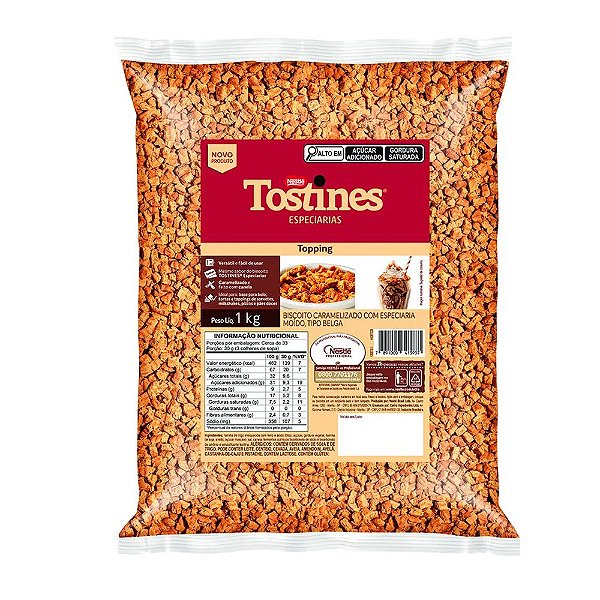 Biscoito Granulado Tostines 1Kg - Nestlé